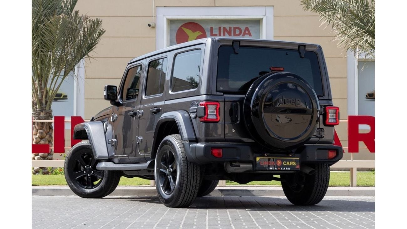 Jeep Wrangler Jeep Wrangler Unlimited Sahara Night Eagle Edition 2019 GCC under Warranty with Flexible Down-Paymen