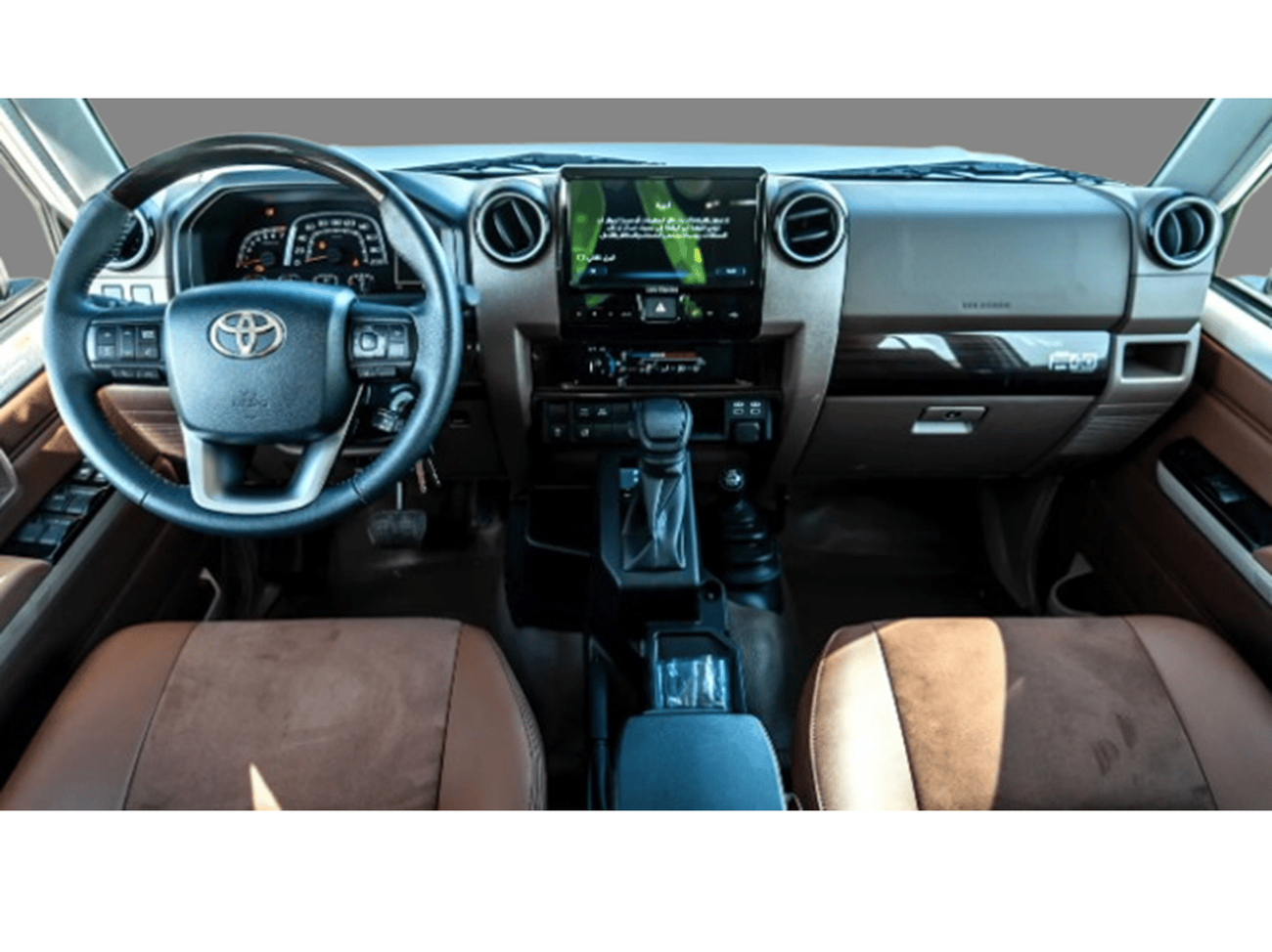 تويوتا لاند كروزر بيك آب ECT0138 - 2025 TLC79 DCab Pick Up - 2.8L Diesel Auto Beige - Full Options