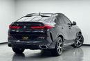 بي أم دبليو X6 40i M Sport 3.0L 2022 BMW X6 xDrive40i, Full Options, Agency Warranty & Service Contract 10/26, FSH,