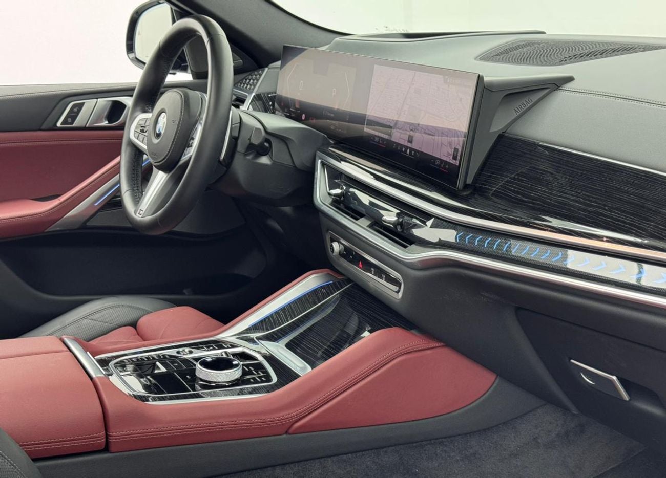 بي أم دبليو X6 40i M Sport 3.0L 2025 BMW X6 xDrive40i M-Sport, 2029 BMW Warranty and Service Pack, BMW Service Hist