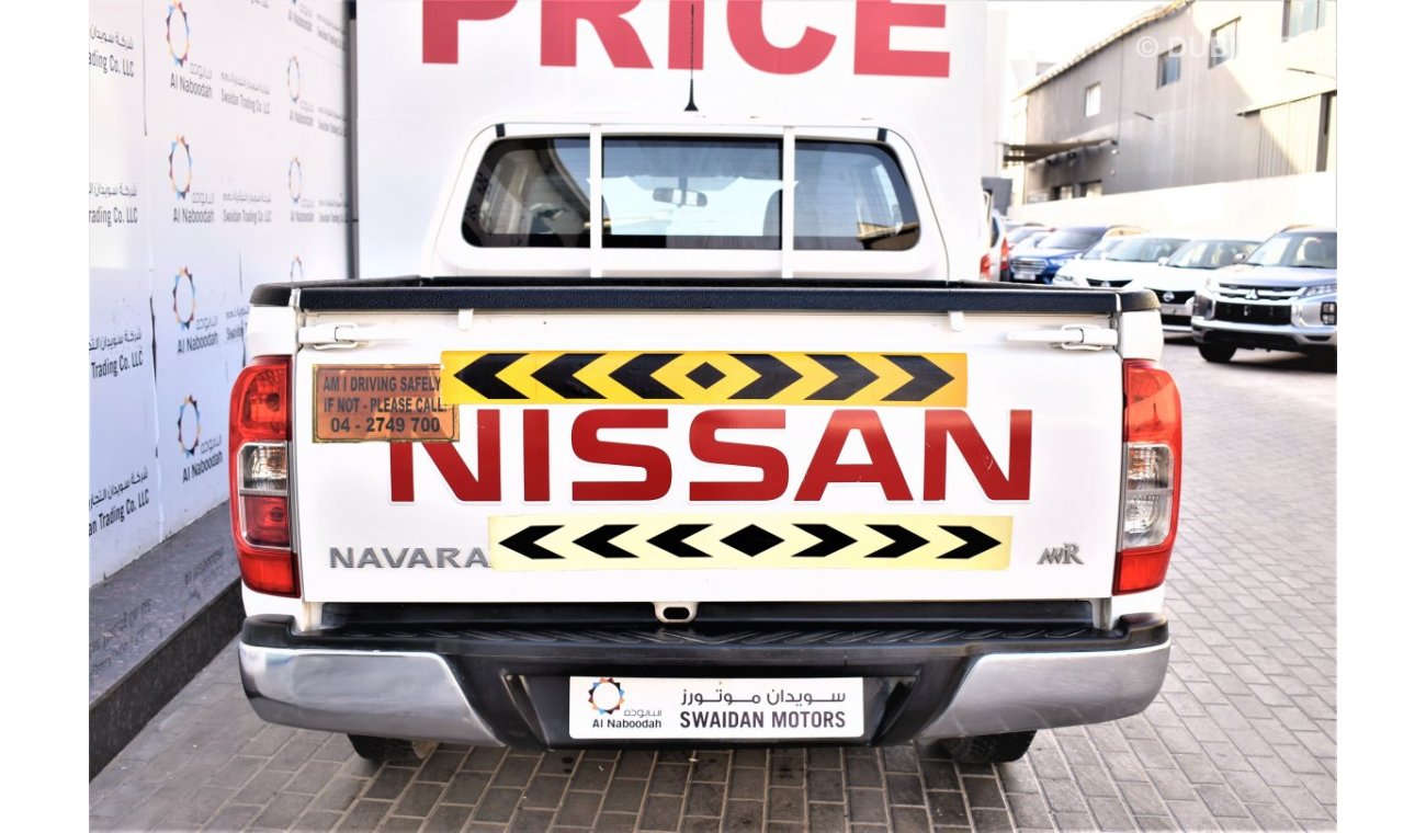 Nissan Navara AED 1076 PM | 2.5L MT 4WD GCC DEALER WARRANTY