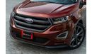Ford Edge Sport | 1,860 P.M  | 0% Downpayment | Agency Warranty!