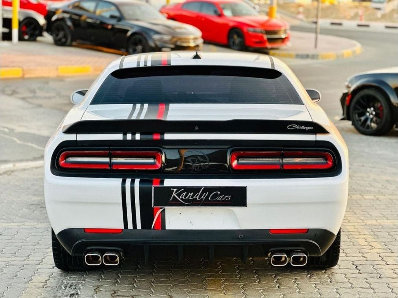 دودج تشالينجر SRT 6.4L TA EDITION | Monthly AED 2320/- | 0% DP | Sunroof | Big Screen | # 15953