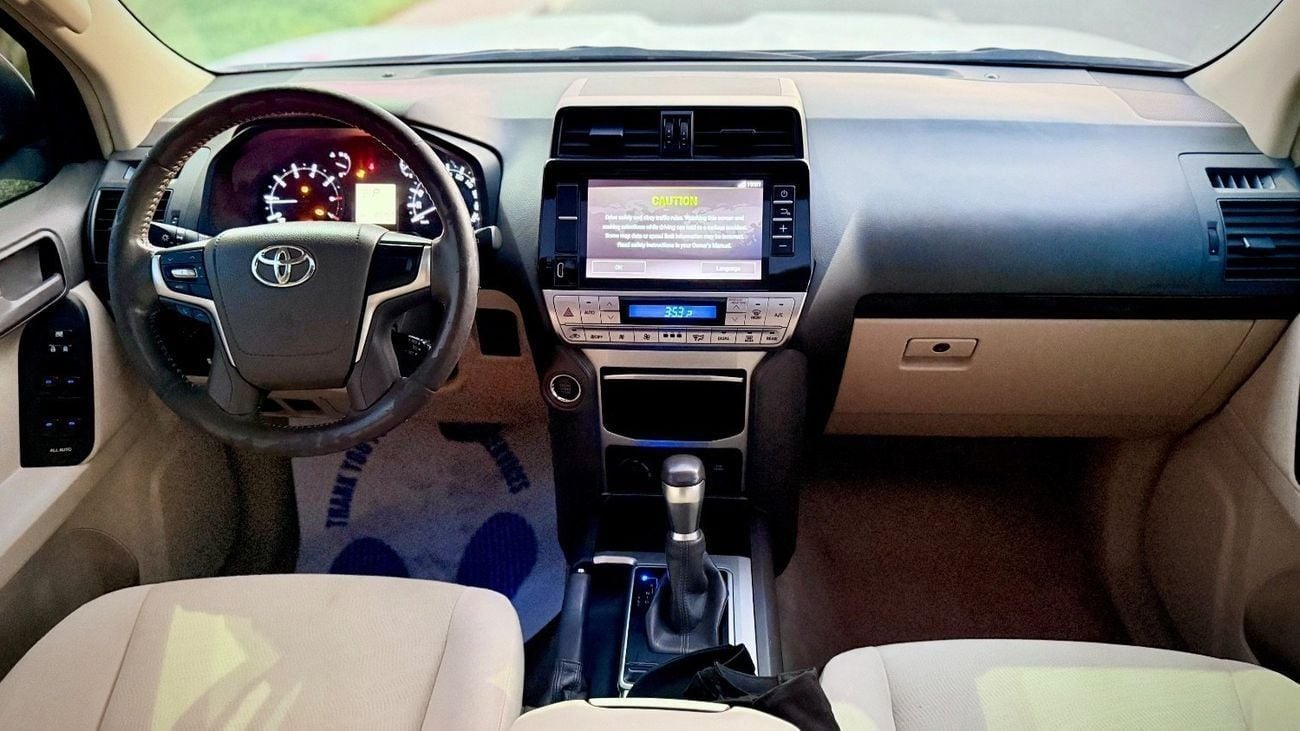 تويوتا برادو GXR 2018 V6 Full option Sunroof, Coolbox , Electric seats top of The Range