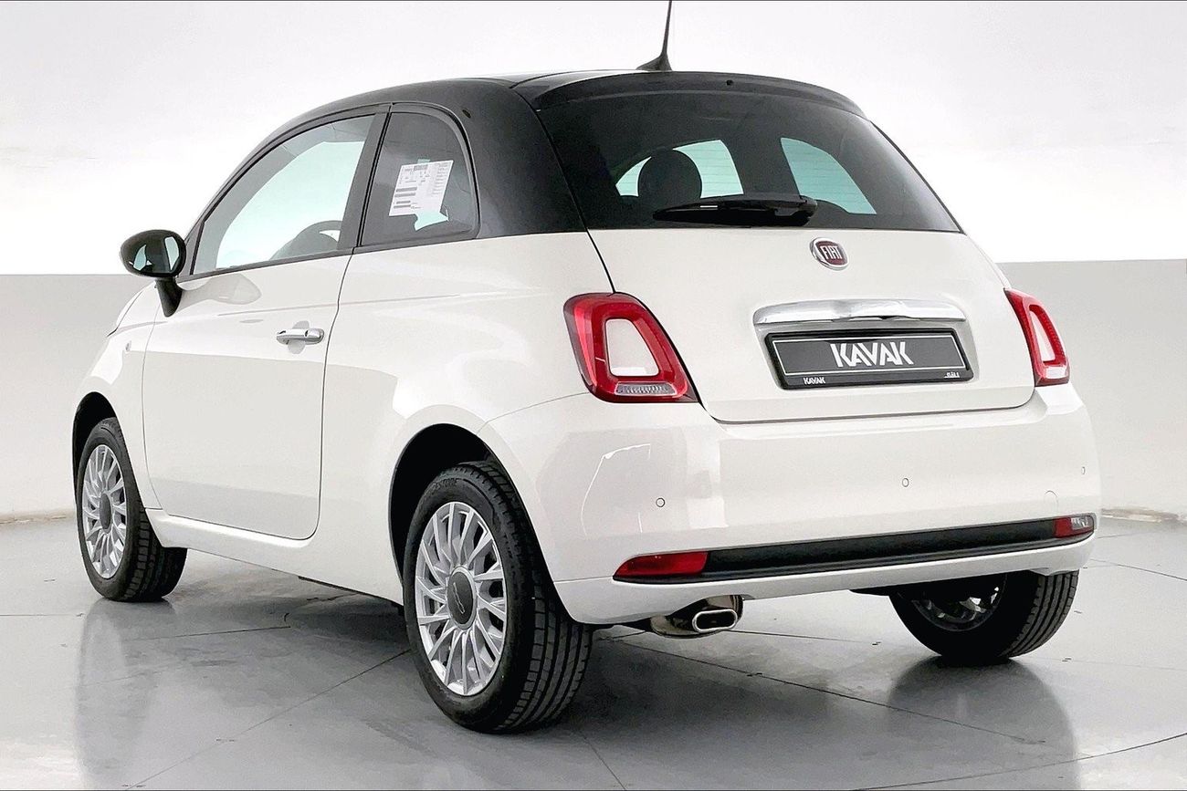 فيات 500 Standard | سنة ضمان مجانية | نسبة التمويل 1.99% | سياسة الإعادة بعد 7 أيام