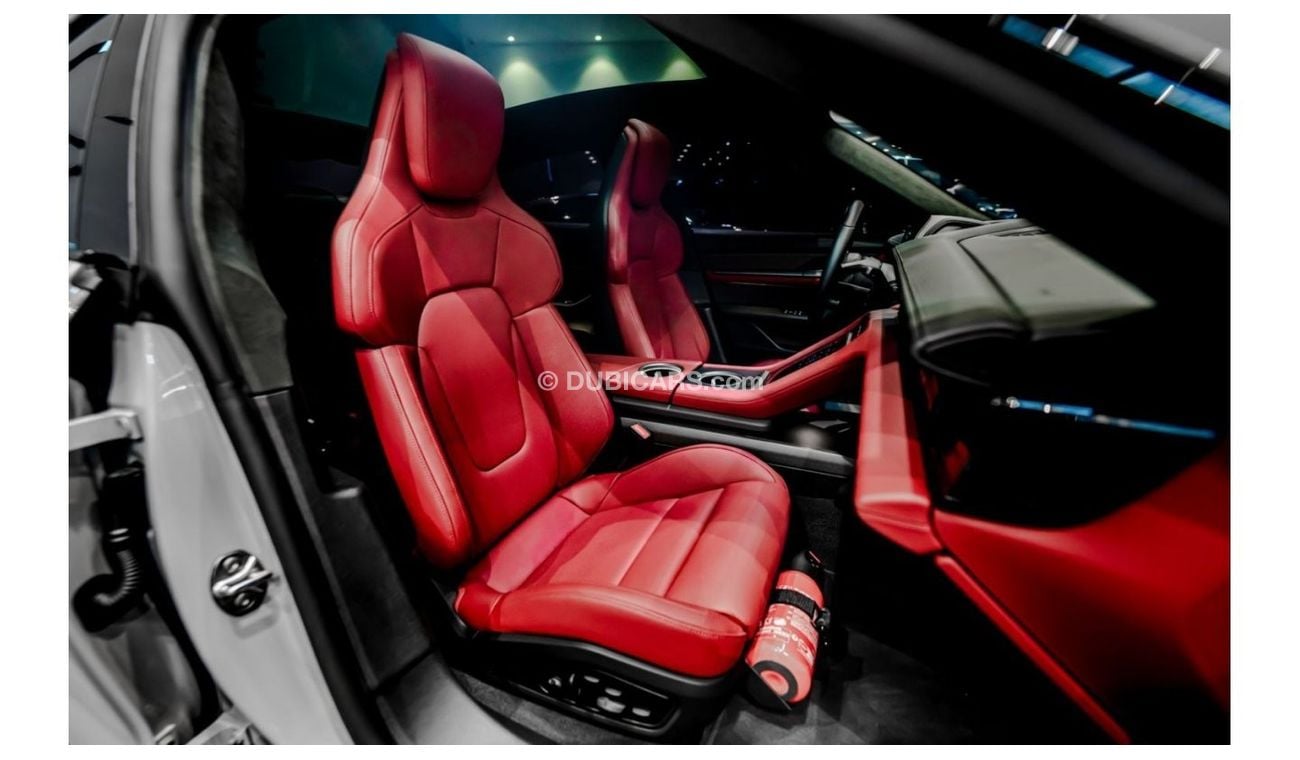 Porsche Taycan 2023 Porsche Taycan GTS, Porsche Warranty, Interior Matte Carbon, Low KMs, GCC