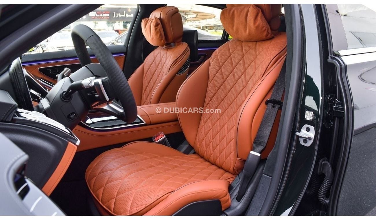 مرسيدس بنز S 580 Mercedes Benz S 580 Emerald green | 4Matic V8 | HUD | Pilot Seats Fully Loaded REAR AXLE STEERING |