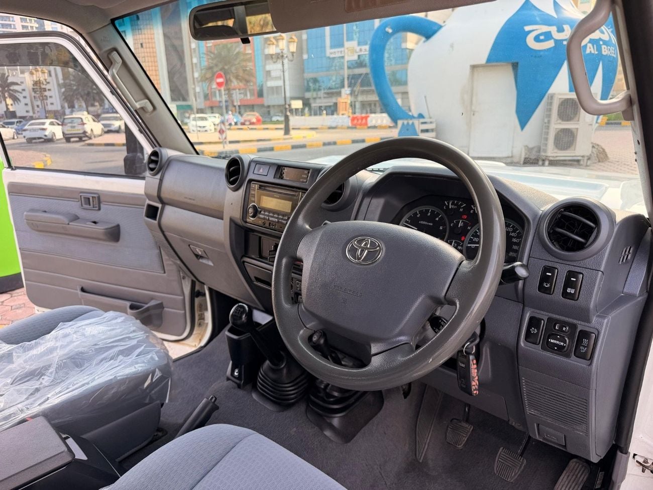 Toyota Land Cruiser GXL with upgrade face