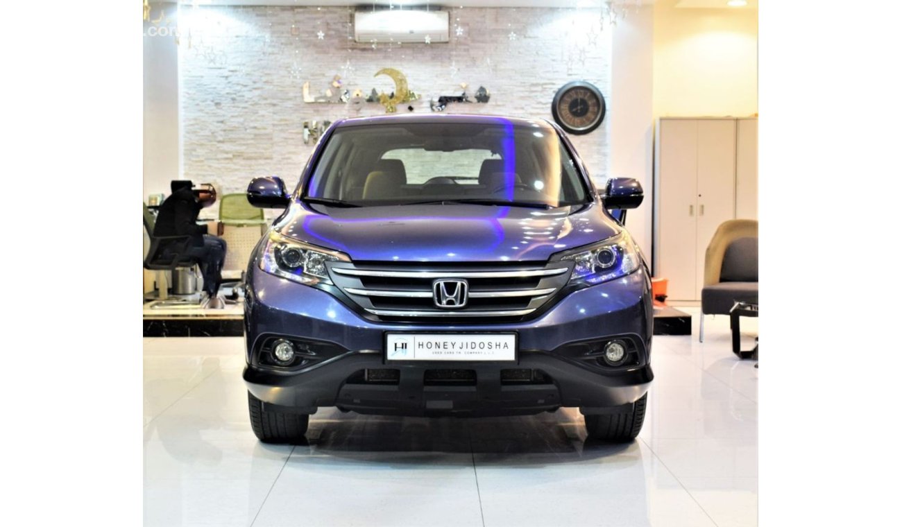 هوندا سي آر في AMAZING Honda CRV AWD 2013 Model!! in Blue Color! GCC Specs