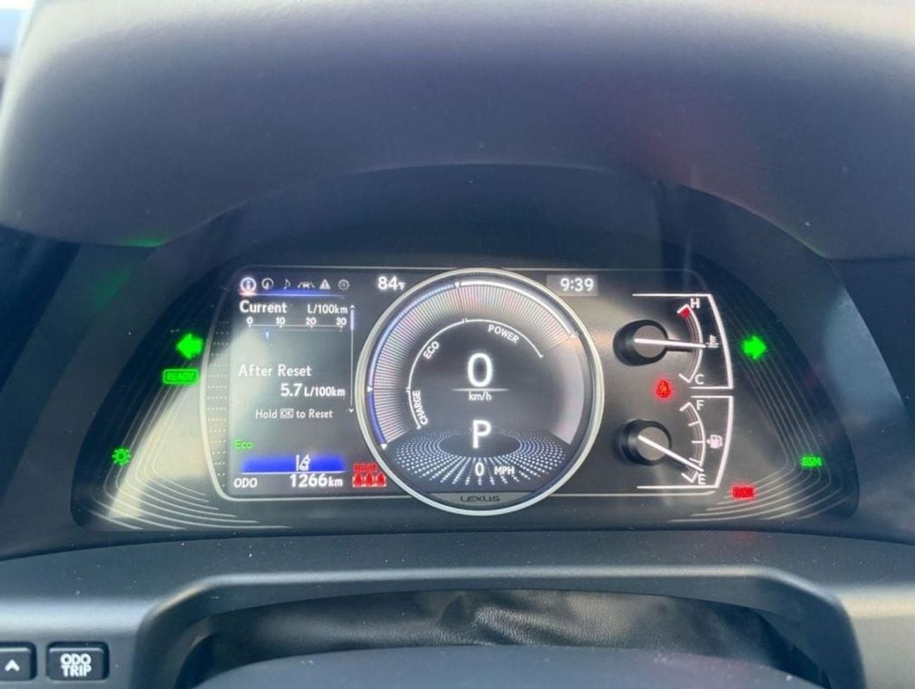 لكزس ES350h 2024 LEXUS ES350H/ HYBRID / 1200 KM ONLY