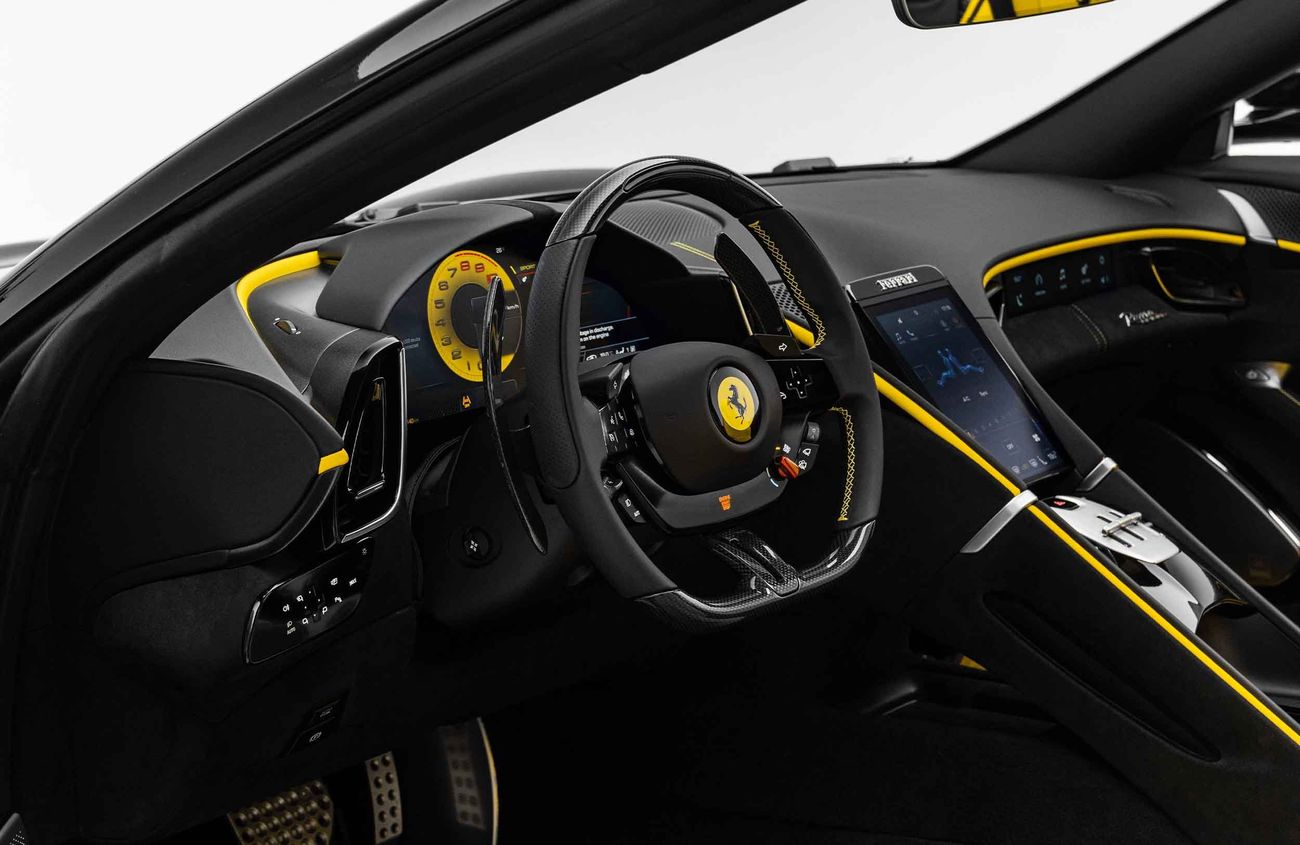 Ferrari Roma 3.9L V-8 Twin-Turbocharged Engine