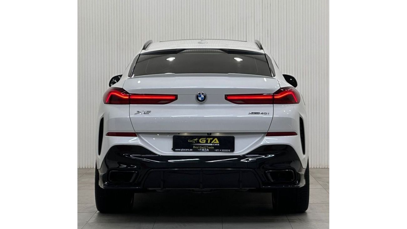 BMW X6 40i M Sport 2020 BMW X6 xDrive40i M-Kit, Sep 2025 BMW Warranty + Service Pack, Full Options, GCC