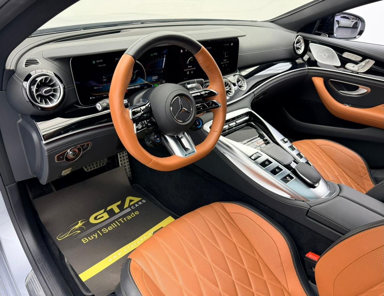 Mercedes-Benz AMG GT 43 2023 Mercedes Benz AMG GT43, 2028 Mercedes Warranty + Service Pack, Very Low Km, Fully Loaded, GCC