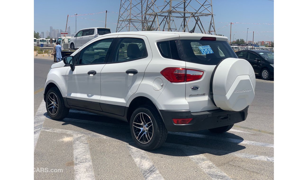 فورد ايكو سبورت 1.5L Petrol, 2018 WHITE ( LOT # 289)