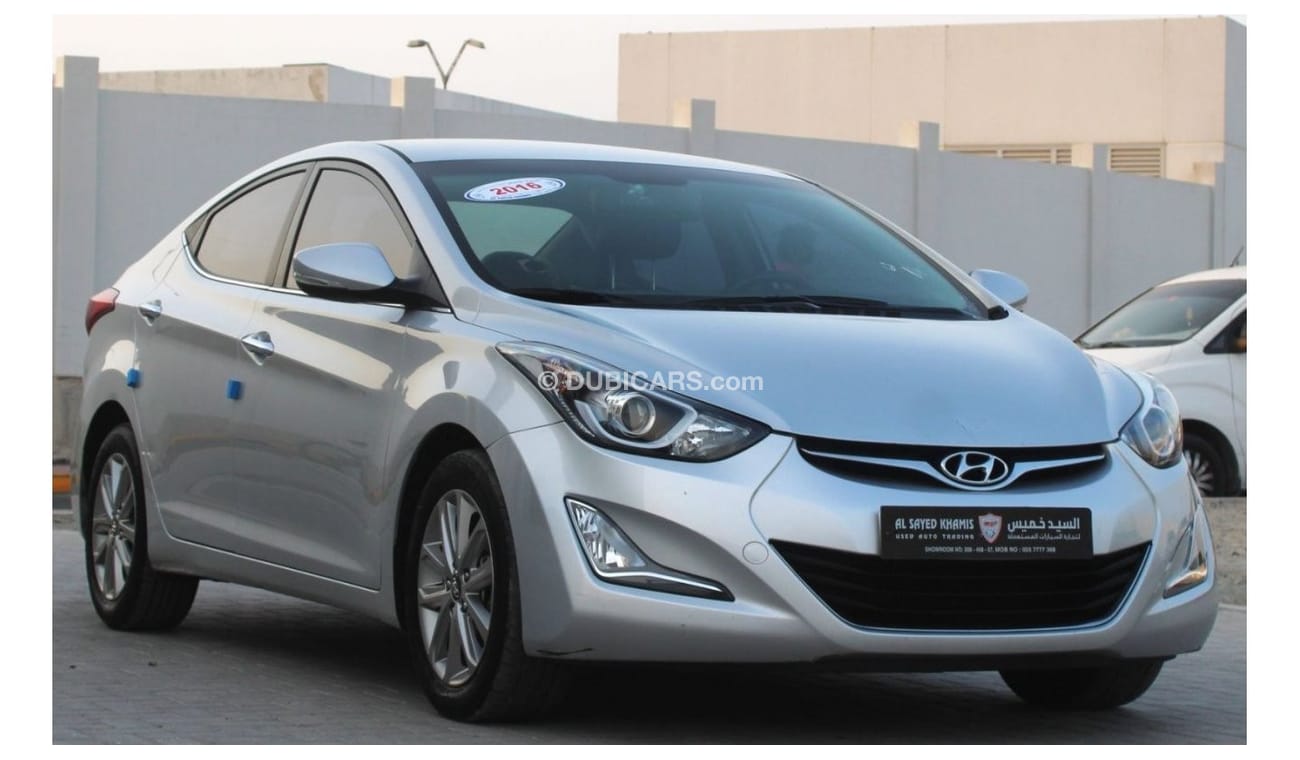 هيونداي افانتي هيونداي افانتي 2016 وارد كوريا بحالة ممتازة