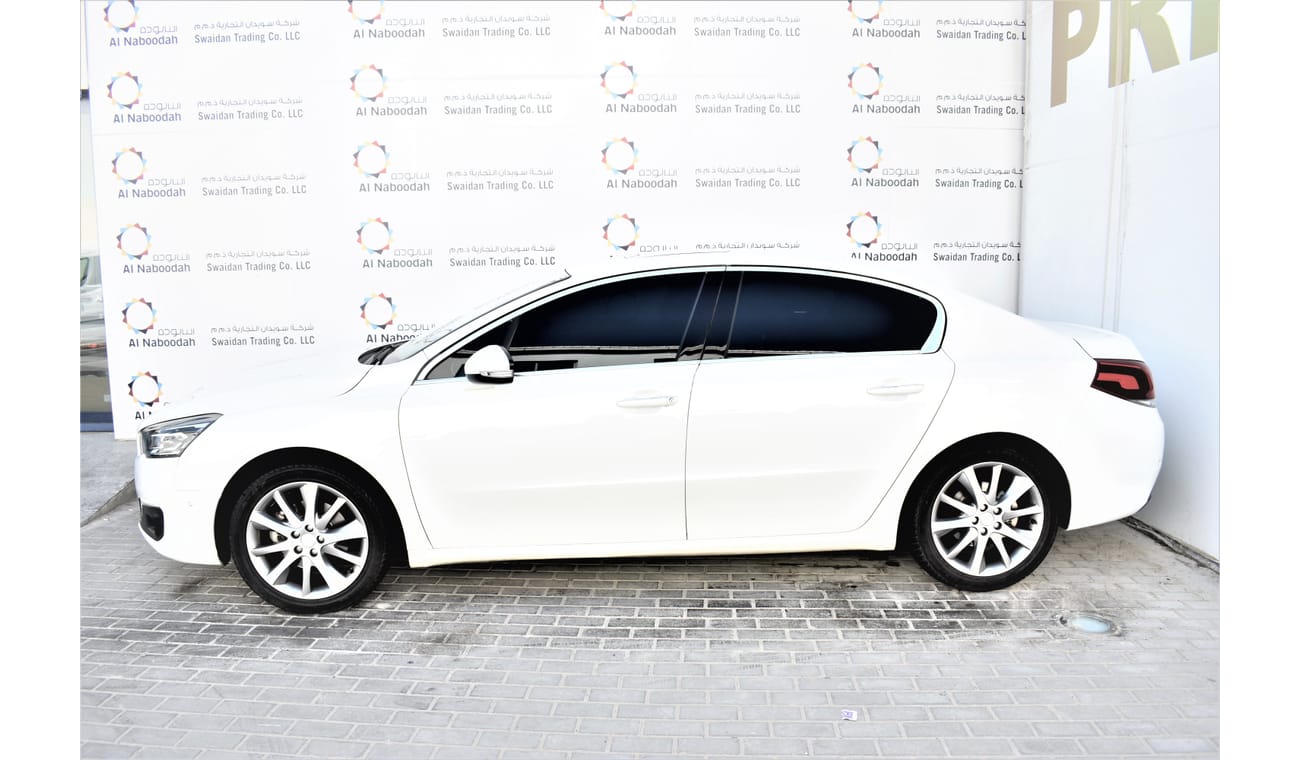 Peugeot 508 1.6L GT LINE 2016 MODEL GCC SPECS