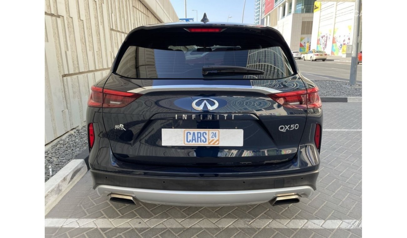 Infiniti QX50 2.0L | GCC | EXCELLENT CONDITION | FREE 2 YEAR WARRANTY | FREE REGISTRATION | 1 YEAR COMPREHENSIVE I