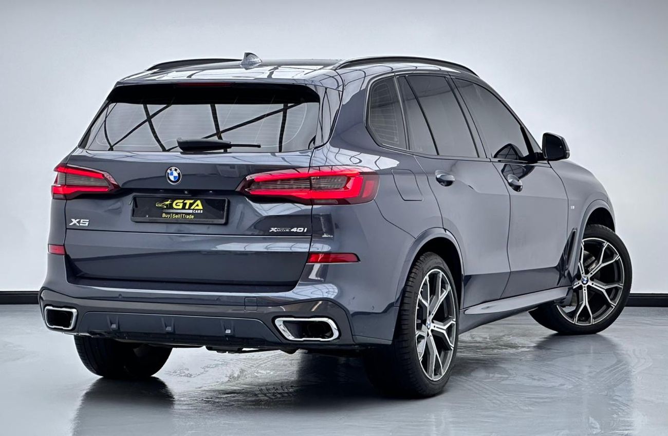 بي أم دبليو X5 2022 BMW X5 xDrive 40i M-Sport, Dec/2028 BMW Warranty, BMW Full Service History, GCC
