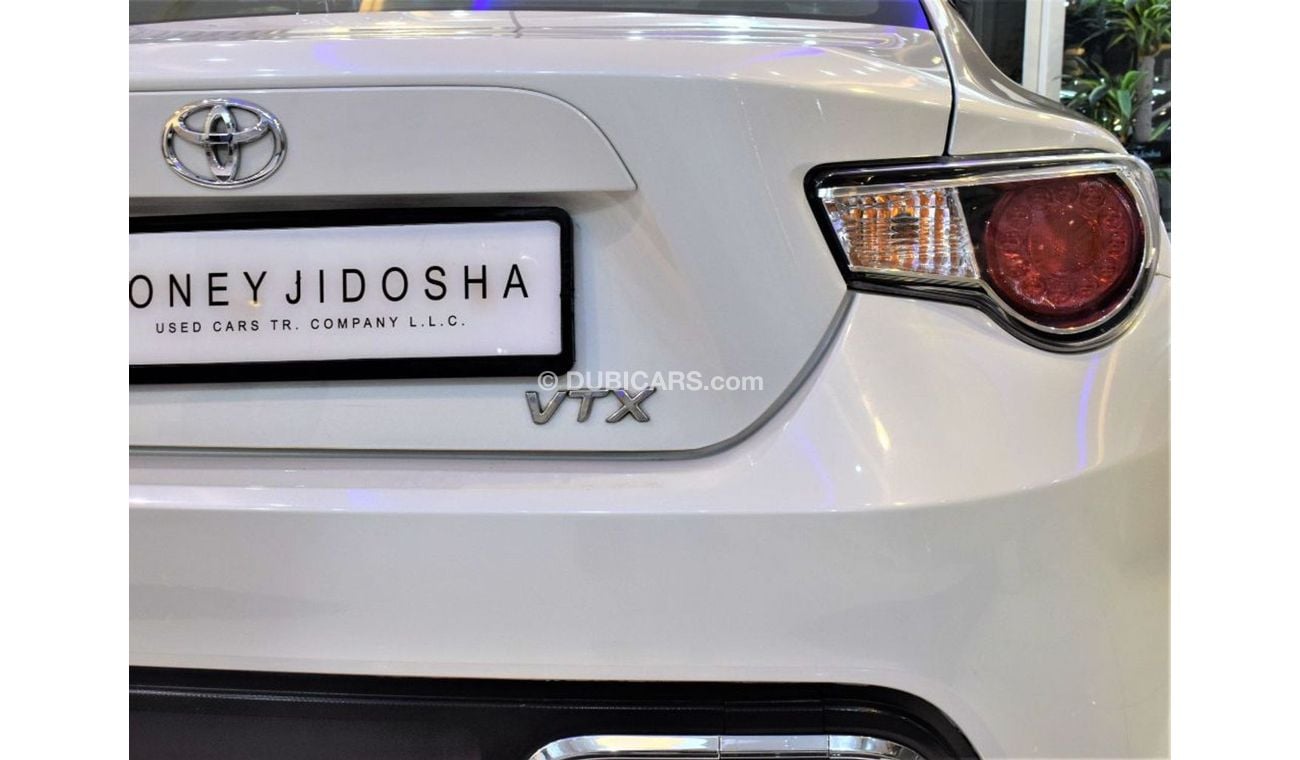 Toyota 86 AMAZING Toyota GT 86 VTX 2014 Model!! in White Color! GCC Specs