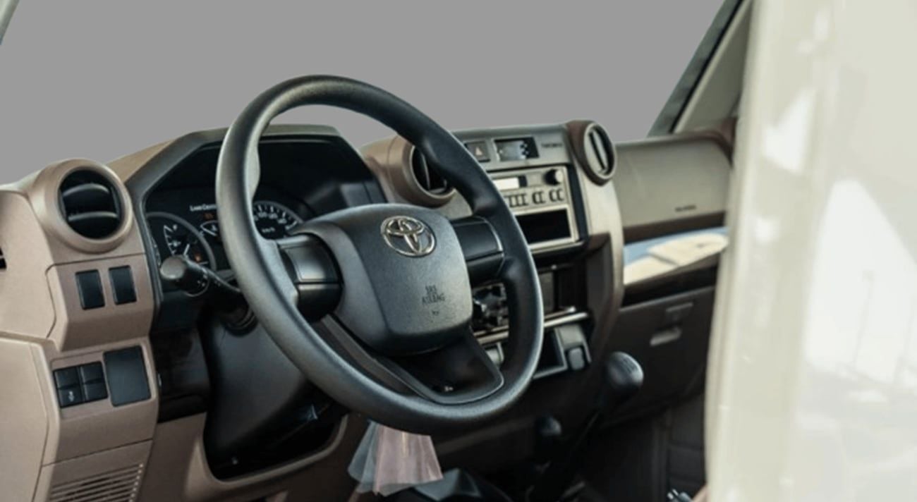 Toyota Land Cruiser Pick Up TLC79 SC ECTMKC002 – 2026 Toyota LC79 Single Cab Pick Up - 2.8L Diesel Manual - White  with Beige Interior