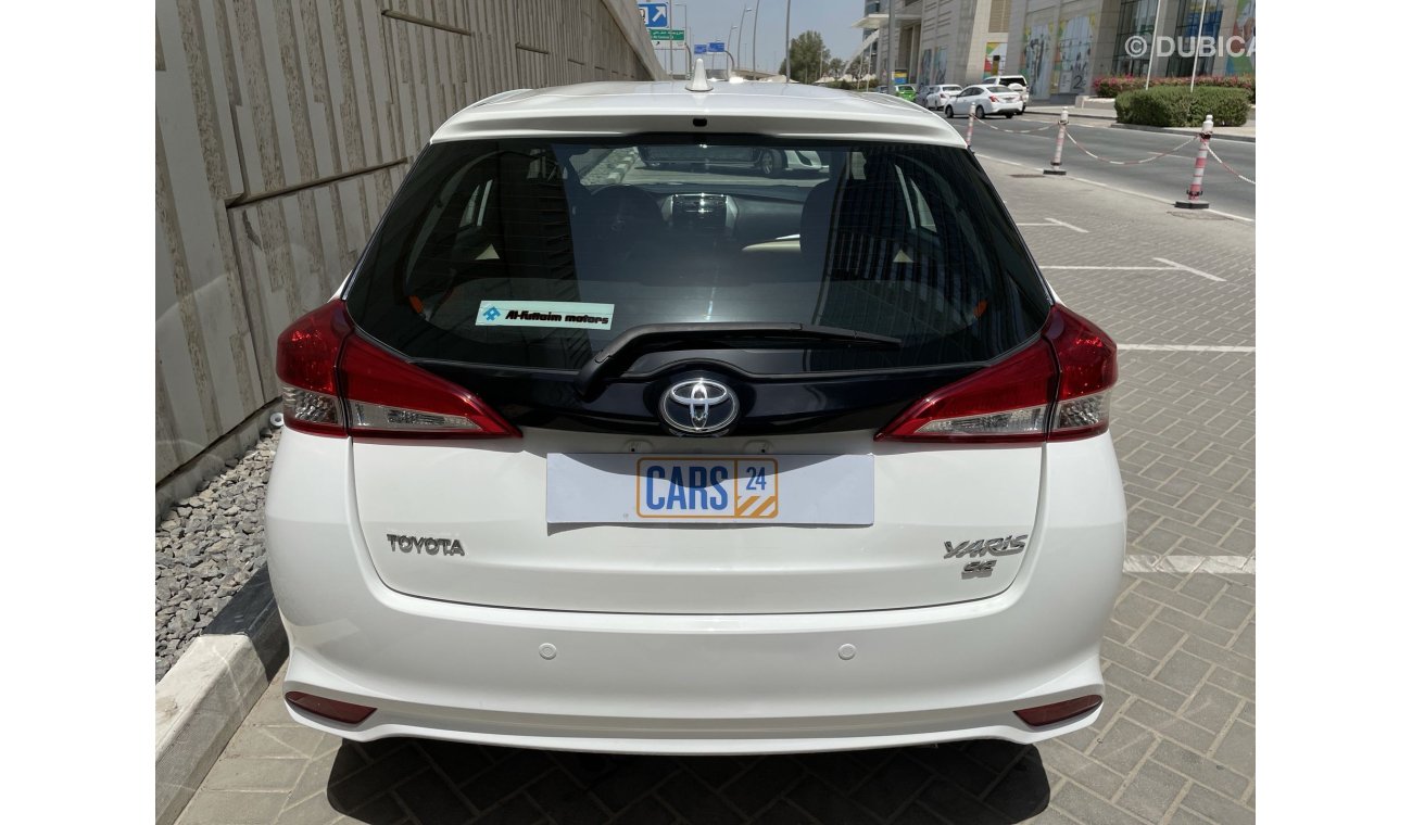 Toyota Yaris 1.3L | SE|  GCC | EXCELLENT CONDITION | FREE 2 YEAR WARRANTY | FREE REGISTRATION | 1 YEAR FREE INSUR