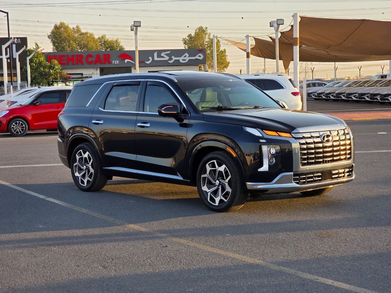 Hyundai Palisade 3.8L Calligraphy two sunroof , 360 camera and parking sensors