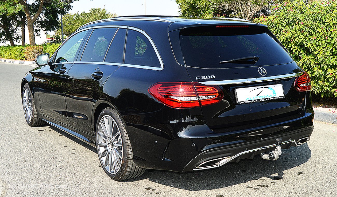 Mercedes-Benz C200 AMG 2020, I-4 Engine, GCC, 0km with 3 Years or 100,000km Warranty # Wireless Mobile Phone Charging