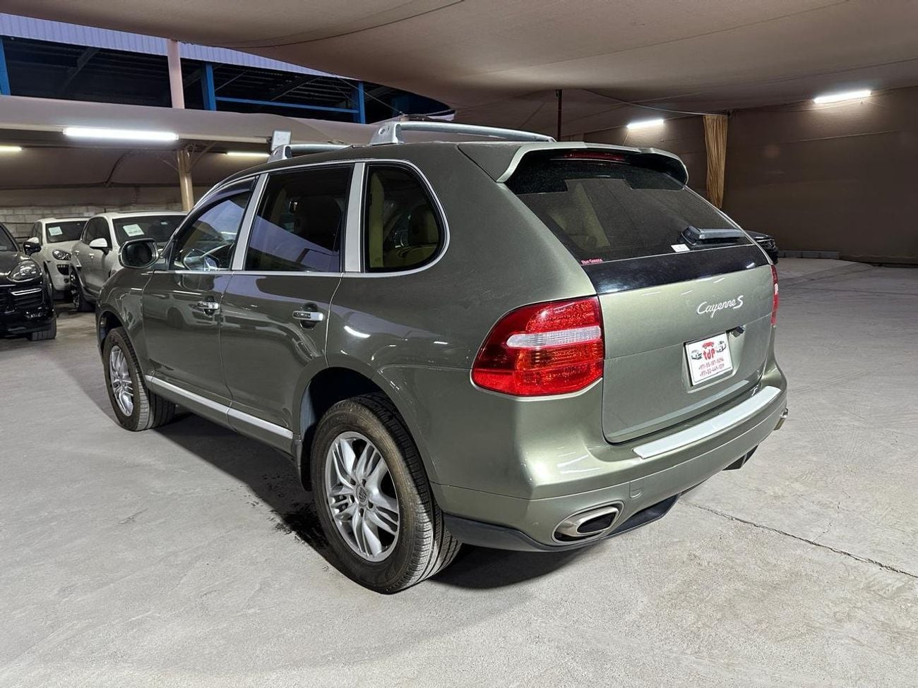 Porsche Cayenne PORSCHE CAYENNE S 2008 4.8L | RARE OLIVE GREEN EXTERIOR | PANORAMIC ROOF | BEIGE INTERIOR