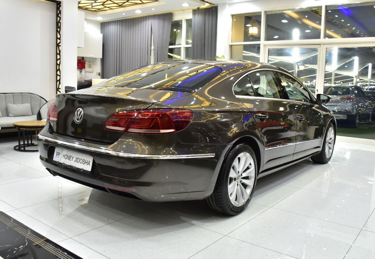 Volkswagen CC EXCELLENT DEAL for our Volkswagen CC ( 2015 Model ) in Brown Color GCC Specs