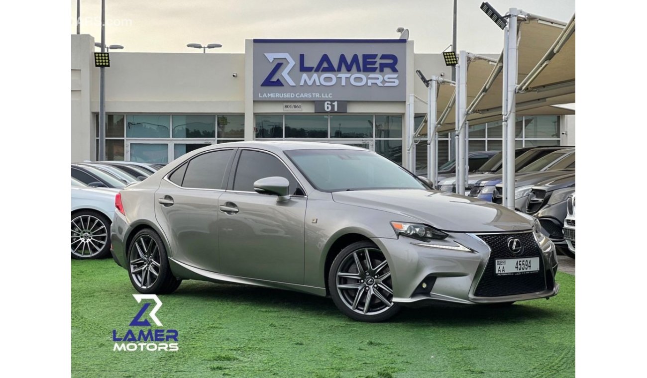 Lexus IS 200 1700 MONTHLY PAYMENT FOR 3 YEARS / IS 200T F SPORT / DIGITAL METER / ALL ORIGINAL