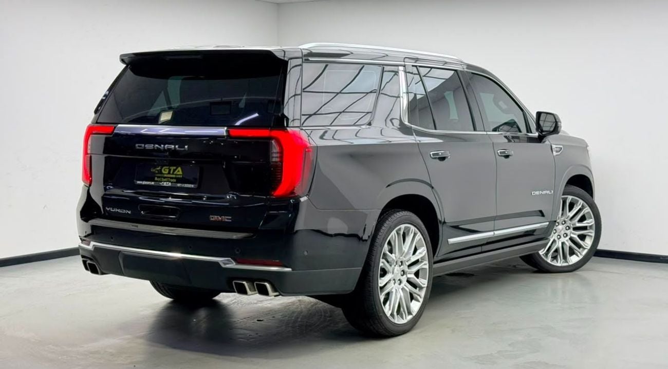 جي أم سي يوكون DENALI 2025 GMC Yukon Denali, 2030 GMC Warranty + Service Pack, Full GMC Service History, Very Low K