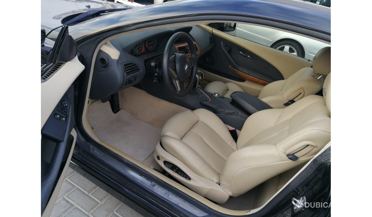 BMW 645 BMW 645i model 2005 GCC