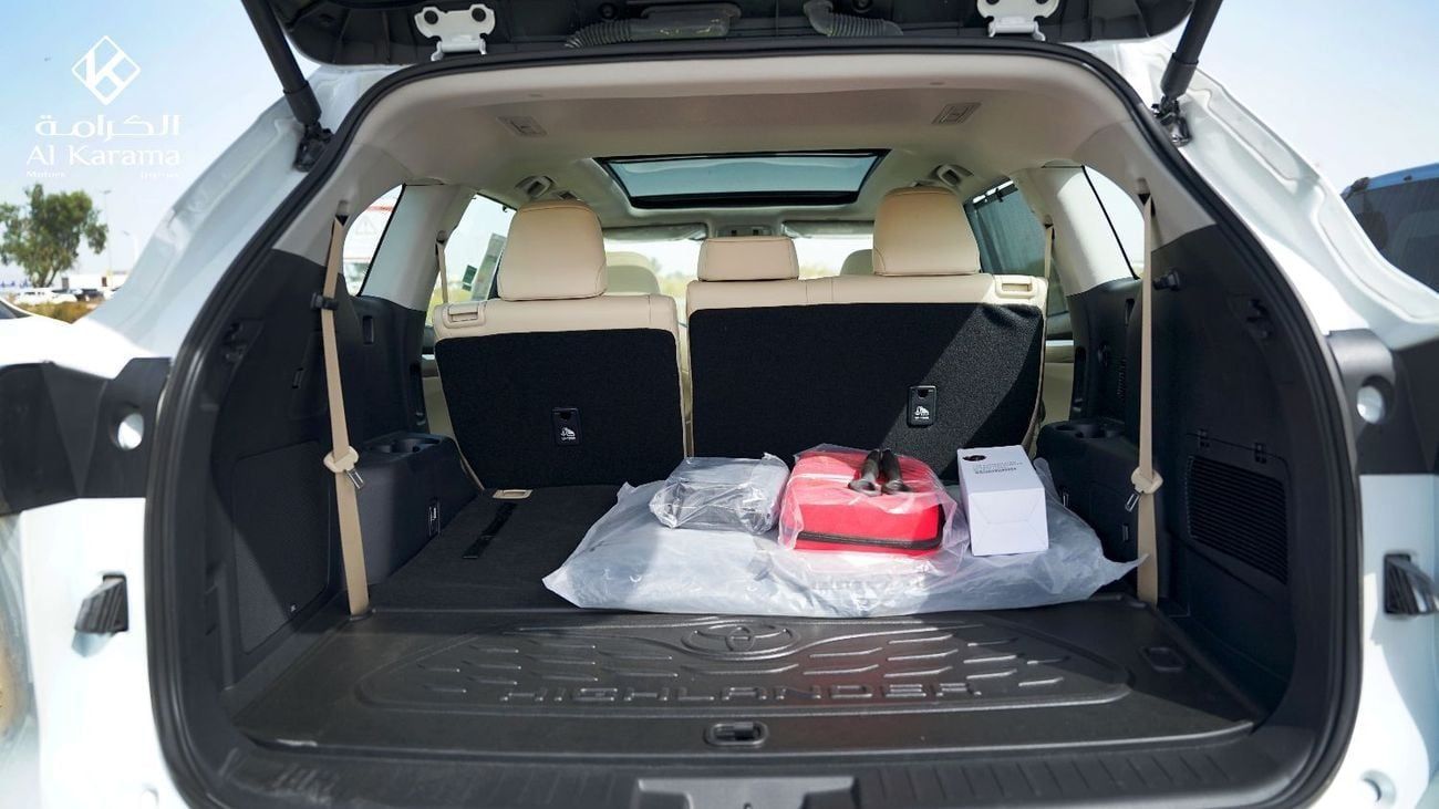 Toyota Highlander 2.5L | Limited | 7 Seater SUV with Radar | JBL Sound | 360 Camera | Panoramic Sunroof | 20" alloy wh