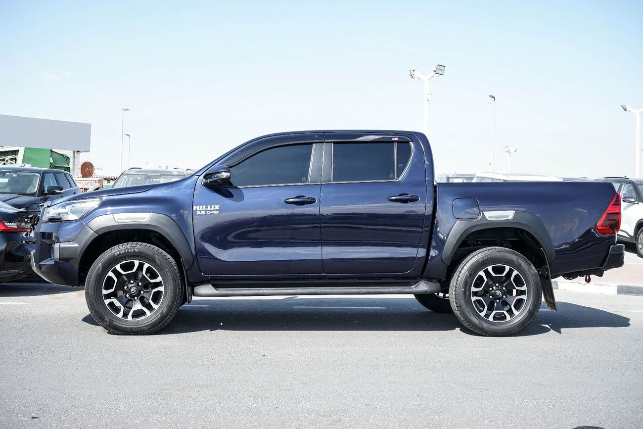تويوتا هيلوكس The Toyota Hilux is a legendary, tough, and reliable mid-size body-on-frame pickup truck known for i