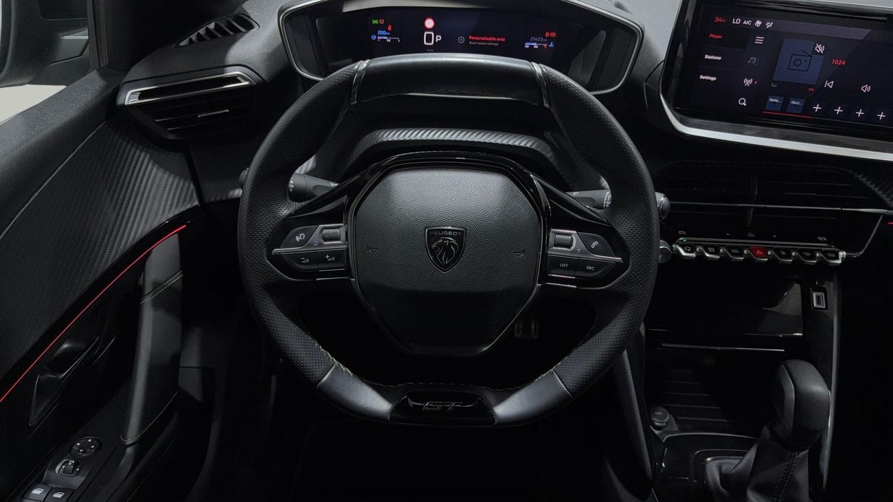 Peugeot 208 GT 2025 | AED 885/Month | 0 DP | 30 Day Return | Warranty | Service History
