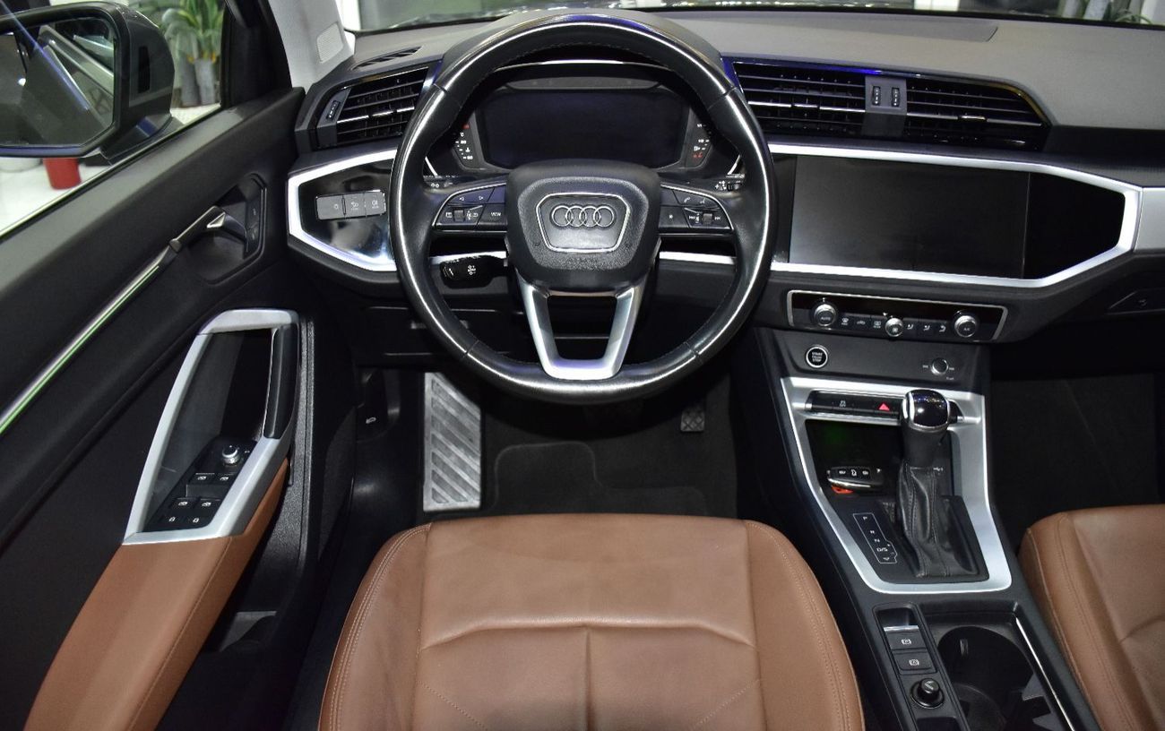 Audi Q3 EXCELLENT DEAL for our Audi Q3 35TFSi ( 2023 Model ) in Grey Color GCC Specs