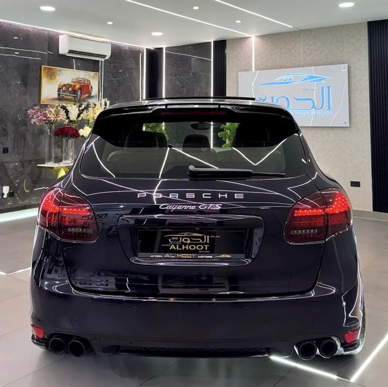 Porsche Cayenne BEAUTIFUL BLACK GTS || FULL OPTIONS || GCC || FREE ACCIDENTS || WELL MAINTAINED