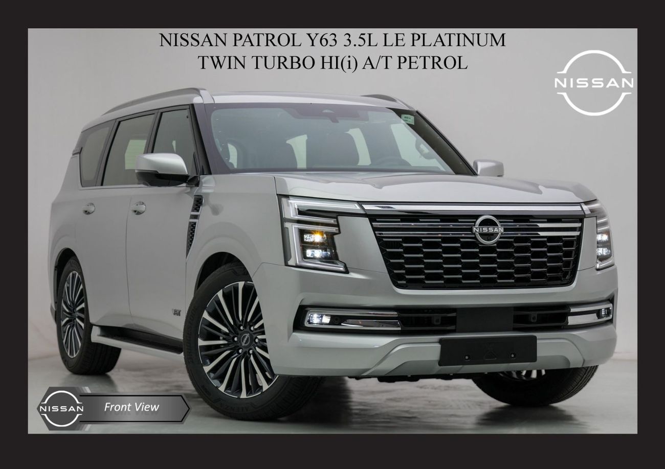 Nissan Patrol #Am NISSAN PATROL Y63 3.5L LE PLATINUM TWIN TURBO HI(i) A/T PTR Export Only