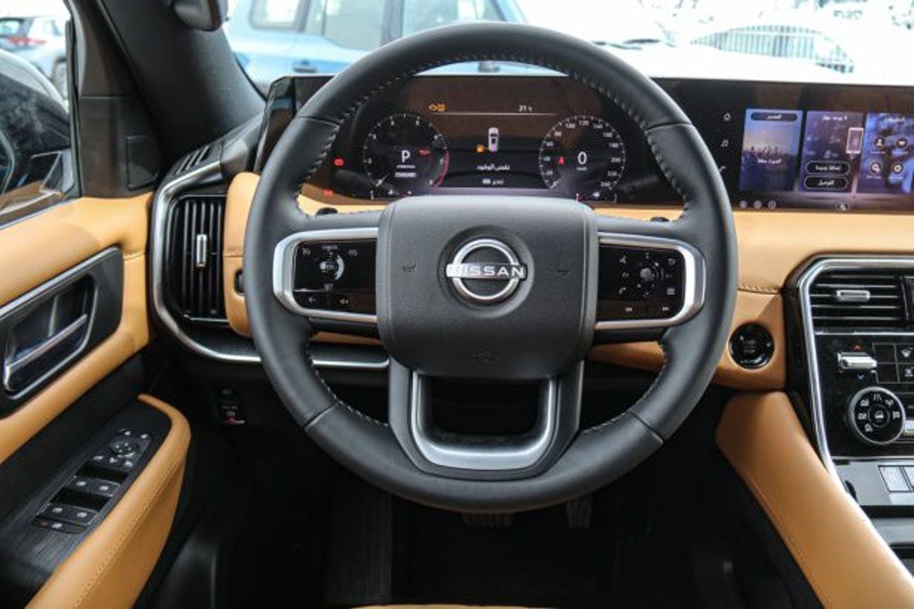 نيسان باترول 3.8L PTR SE WITH PANORAMA AND LCD FOR LOCAL WITH WARRANTY