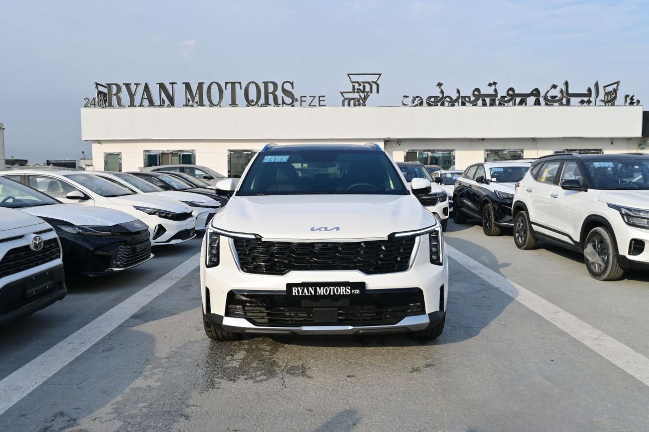 كيا سورينتو Kia Sorento 3.5L V6, Petrol AWD Model 2026 Color White