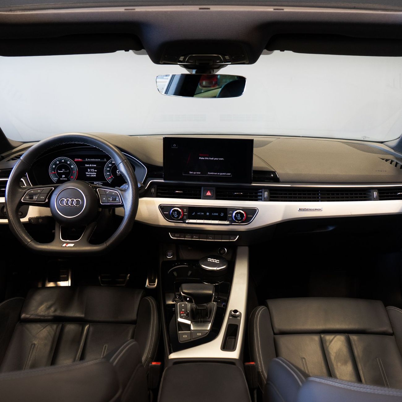 Audi A5 AED 2,969 pm • 0% Downpayment • Audi A5 45TFSI S-line • Agency Warranty And Service Package