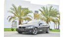 BMW 420i GranCoupe 2015 - Fully Agency Serviced! - AED 1,743 Per Month! - 0% DP