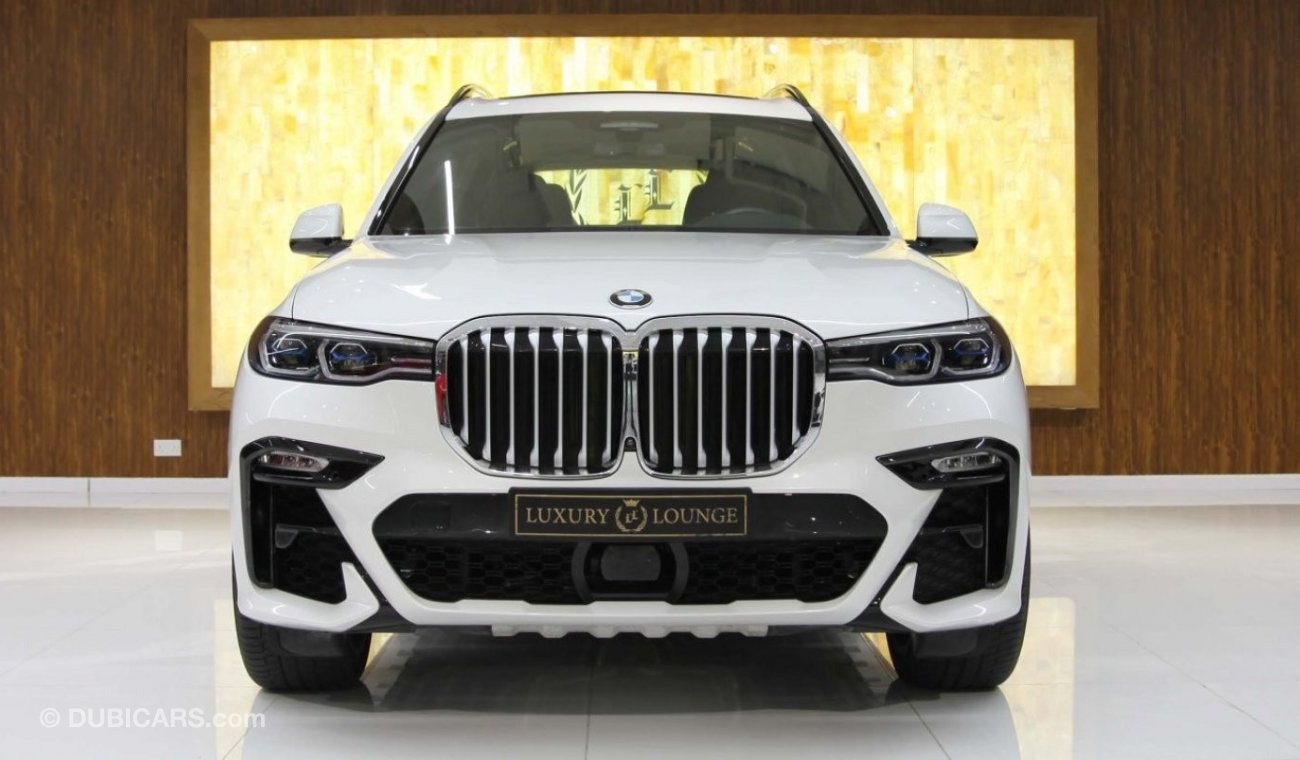 BMW X7 2019 BMW X7 xDrive50i M AERODYNAMICS PACKAGE, GCC,WARRANTY AND CONTRACT SERVICE.