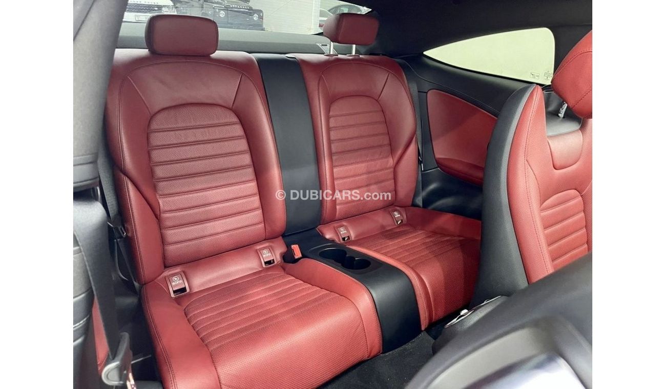 Mercedes-Benz C 200 Coupe 2018 Mercedes-Benz C200 AMG Coupe, Warranty, Service History, GCC