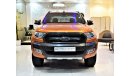 فورد رانجر LOW MILEAGE 77000KM! DIESEL ( صبغ وكاله ORIGINAL PAINT ) Ford Ranger WildTrak 4x4 2016 Model!