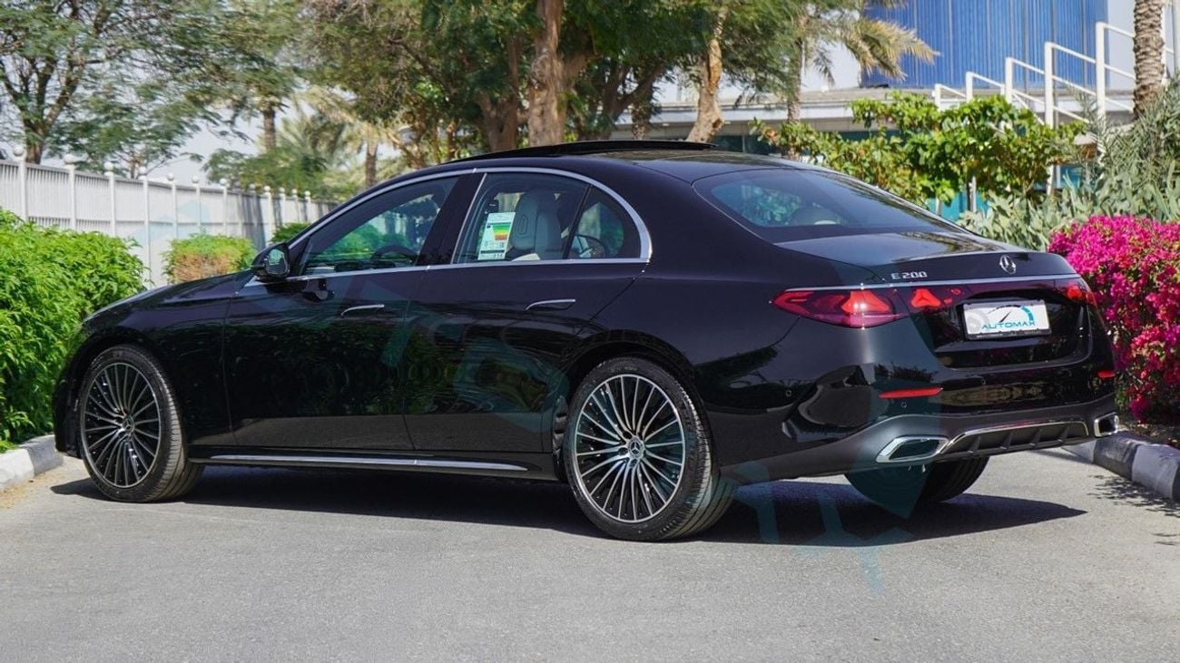 Mercedes-Benz E200 AMG EQ Boost 2.0L RWD 2026 GCC 0Km With 2 Years Unlimited Mileage Warranty @Official Dealer
