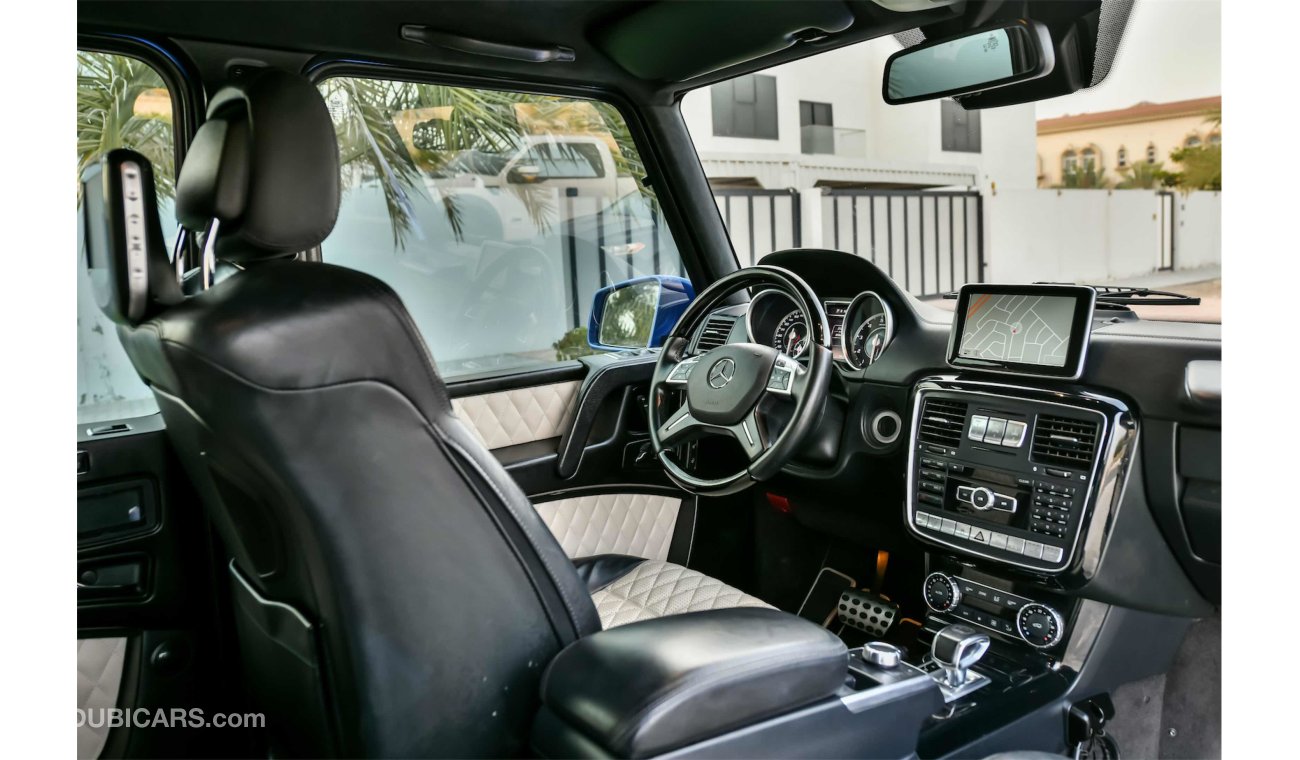 Mercedes-Benz G 63 AMG V8 BiTurbo - AED 5,267 Per Month - 0% DP