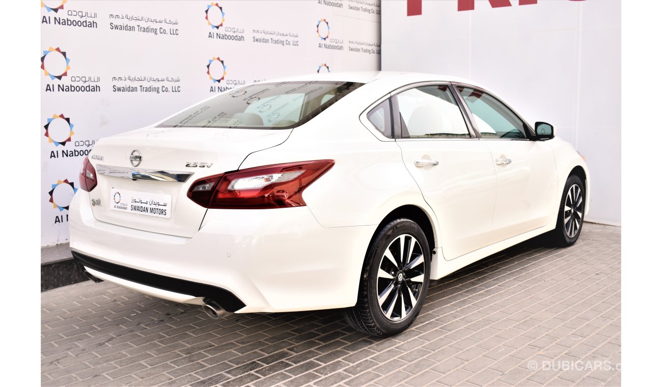 نيسان ألتيما 2.5L SV 2018 GCC DEALER WARRANTY