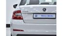 Skoda Octavia EXCELLENT DEAL for our Skoda Octavia ( 2017 Model ) in White Color GCC Specs