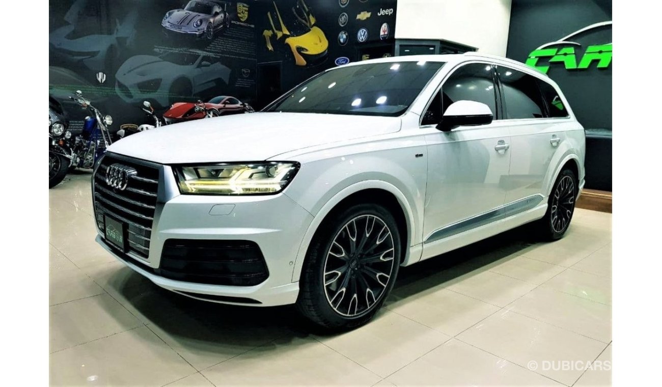 Audi Q7 AUDI Q7 S LINE 2016 MODEL GCC CAR WITH ORIGINAL PAINT AND FULL SERVICE HISTORY FOR 129K AED